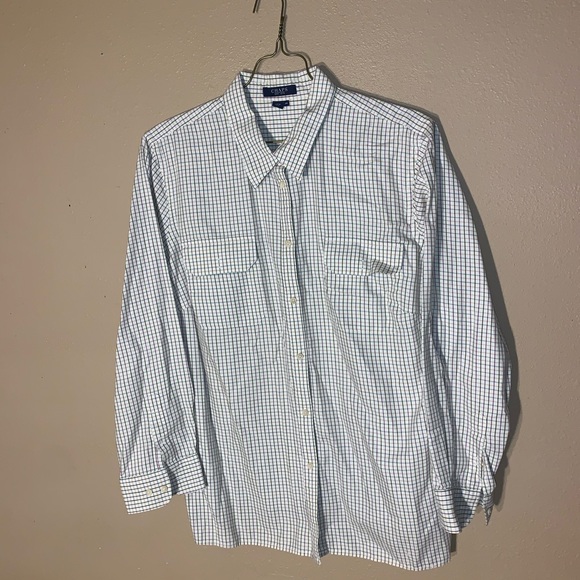 Chaps men’s 2XL button down plaid shirt - Picture 1 of 3